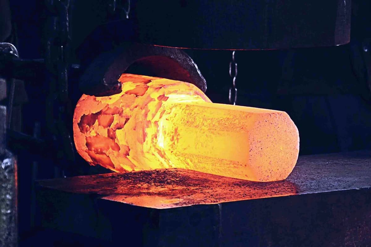 Howco forging process in action
